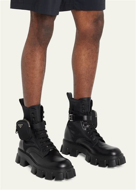 prada combat boots outfit men|prada aftershave for men boots.